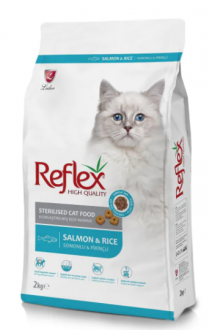 Reflex Somonlu Ve Pirinçli Kısırlaştırılmış 2 kg Kedi Maması kullananlar yorumlar